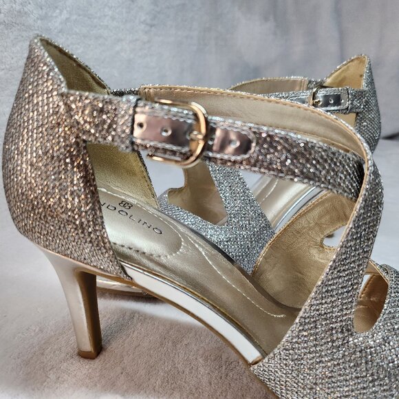 *New Low Price!* Silver Bandolino Jerogoa 2 Heeled Sandals - Picture 13 of 13